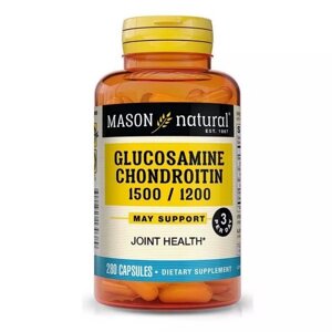 Препарат для суглобів і зв'язок Mason Natural Glucosamine Chondroitin 280 Caps