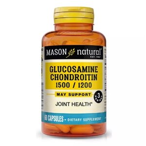 Препарат для суглобів і зв'язок Mason Natural Glucosamine Chondroitin 60 Caps