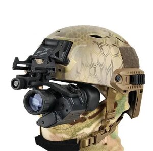 Прилад нічного бачення PVS 14 Night Vision 4х із кріпленнями на шолом