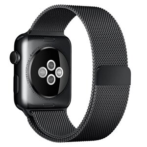 Ремінець Milanese Loop Strap для Apple Watch 38 / 40mm Dark Grey