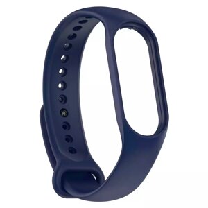 Ремінець Silicone Sport Band Xiaomi Mi Band 5 / 6 / 7 Midnight Blue