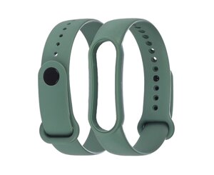 Ремінець силіконовий Anchor Xiaomi Mi Band 5/ 6 Сіро-зелений