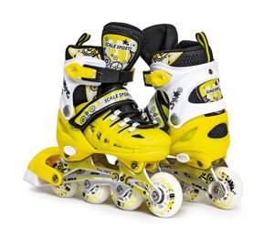 Роликові ковзани Scale Sports 38-41 Yellow (748527067-L)