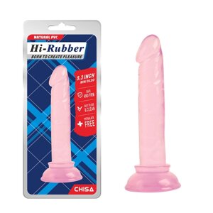 Рожевий анальний стимулятор Chisa на присосці Mini Dildo