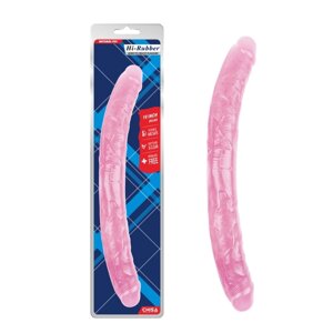 Рожевий двосторонній фалоімітатор 18 Inch Dildo Chisa