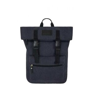 Рюкзак Exodus Leather Canvas Сірий R0407Ex023 28 Х 40 Х 10 см