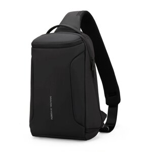 Рюкзак на одне плече Mark Ryden Mini X-Ray MR7069 37 х 24 х 10 см Чорний