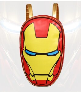 Рюкзак у вигляді маски Iron Man Marwell Червоний (IBR105)