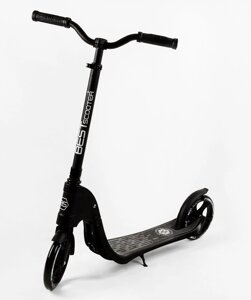 Самокат двоколісний Best Scooter c PU колесами складаний 100 кг Black (105379)