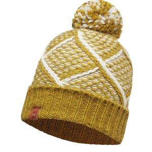 Шапка Buff Knitted Hat Plaid Tobacco One Size Жовтий