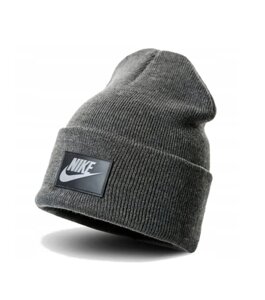 Шапка Nike Adult Unisex Cuffed Flash Beanie (DO8145-071) ONE SIZE Сірий