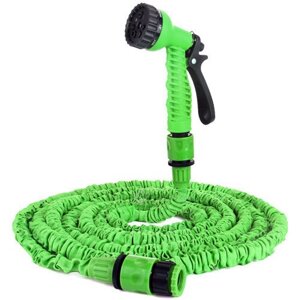 Шланг для поливу компактний Magic Hose V-Hose Pro15m/50ft Зелений, що розтягується