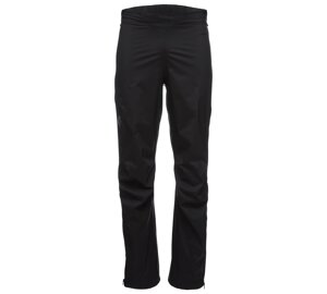 Штани чоловічі Black Diamond Stormline Stretch FL ZP Rain Pants XS Чорний