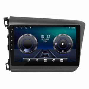 Штатна автомобільна магнітола Lesko 9" Honda Civic (2012-2015 рр ) 4+64GB 4G+CarPlay Premium