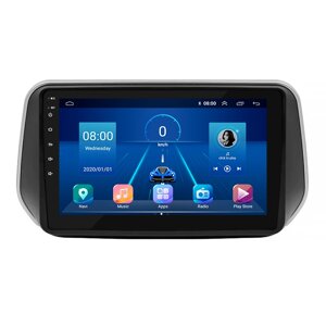 Штатна магнітола Lesko 10" Hyundai Santa Fe IV 2018-2021 6/128Gb 4G Wi-Fi GPS Top (8943-43651)