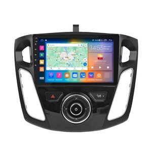 Штатна магнітола Lesko 9" Ford Focus III Рестайлінг 2014-2019 4/64Gb CarPlay 4G Wi-Fi GPS Prime (8702-47589)