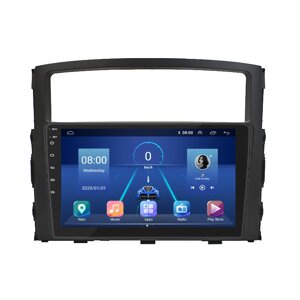 Штатна магнітола Lesko 9" Mitsubishi Pajero IV Рестайлінг 1 2011-2014 4/32Gb/ 4G/ Wi-Fi/ CarPlay (9558-38168)