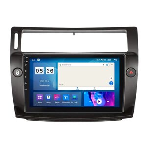 Штатна магнітола Lesko Citroen C4 I 2004-2014 IPS 9" 2/32Gb CarPlay 4G Wi-Fi GPS Prime DSP (11170-62143)