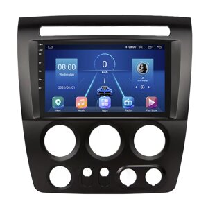 Штатна магнітола Lesko для Hummer H3 2005-2010 9" 2/32Gb 4G Wi-Fi GPS Top (12096-71712)