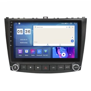 Штатна магнітола Lesko для Lexus IS II 2005-2008 10" 2/32Gb CarPlay 4G Wi-Fi GPS Prime (11791-69645)