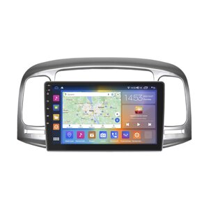 Штатна магнітола Lesko Hyundai Accent III 2006-2011 9" 2/32Gb CarPlay 4G Wi-Fi GPS Prime (10472-51759)