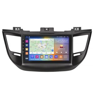 Штатна магнітола Lesko Hyundai Tucson III 2015-2018 IPS 9" 4/64Gb CarPlay 4G GPS Prime (10477-52945)