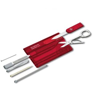 Швейцарська карта Victorinox SwissCard Classic Червона (0.7100. TB1)