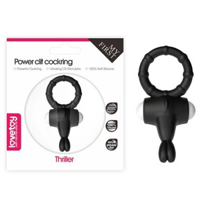 Силіконове кільце для клітора Power Clit Silicone Cockring