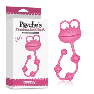 Силіконові анальні кульки Chisa Silicone Frog Anal Beads