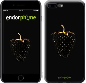 Силіконовий чохол Endorphone на iPhone 7 Plus Чорна полуниця (3585u-337-26985)