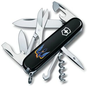 Складаний ніж Victorinox Climber Ukraine Тризуб-Ластівка (1.3703.3_T1230u)