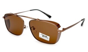 Сонцезахисні окуляри чоловічі Cavaldi (polarized) EC9105-C3 Коричневий