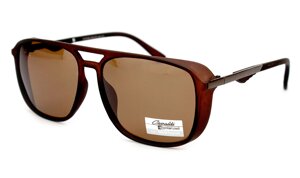 Сонцезахисні окуляри чоловічі Cavaldi (polarized) EC9709-C3 Коричневий