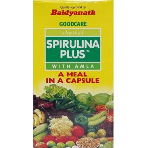 Спіруліна Baidyanath Spirulina Plus 60 Caps