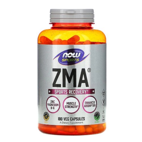 Спортивне відновлення після тренування ZMA Now Foods 180 капсули