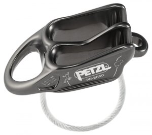 Спусковий пристрій Petzl Reverso Grey (1052-D017AA00)