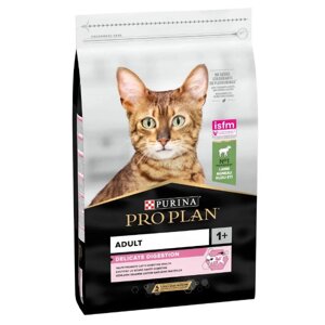 Сухий корм для кішок з чутливим травленням Purina Pro Plan Delicate З ягням 10кг