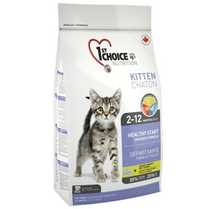 Сухий корм для кошенят 1st Choice Kitten Healthy Start зі смаком курки 10 кг (65672290906)