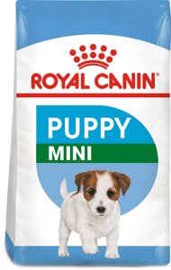 Сухий корм для цуценят дрібних порід Royal Canin Puppy Mini до 10 місяців 8 кг (3182550793049) (91433) (30000801)