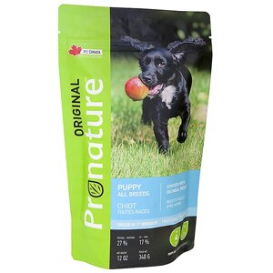 Сухий корм для цуценят Pronature Original Puppy Chicken Oatmeal зі смаком курки з вівсяним борошном 11.3 кг (65672913119)