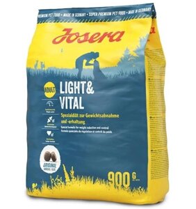 Сухий корм для собак для зниження та утримання ваги Josera Light Vital 900 г (4032254745297)