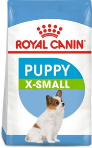 Сухий корм для собак Royal Canin X-Small Puppy дрібних порід вагою до 4 кг до 10 місяців 1,5 кг (3182550793612) (94717)