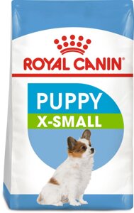 Сухий корм для собак Royal Canin X-Small Puppy дрібних порід вагою до 4 кг до 10 місяців 500 г (3182550793568) (91886)