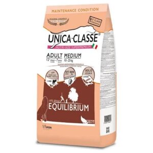 Сухий корм для собак Unica Alleva Classe Adult Medium Equilibrium - Ягня 25,5/15 12kg