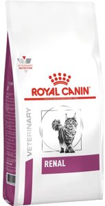 Сухий корм для дорослих кішок Royal Canin Renal Feline 2 кг (3182550711142) (39000209)