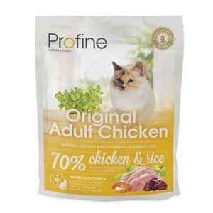 Сухий корм для дорослих котів Profine Cat Original Adult з куркою та рисом 300 г (8595602517695)