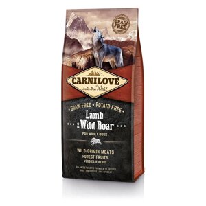 Сухий корм для дорослих собак Carnilove Lamb and Wild Boar Adult 12 кг