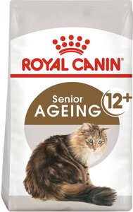 Сухий корм для зрілих домашніх кішок Royal Canin Ageing 12+ 2 кг (3182550786218) (2561020)