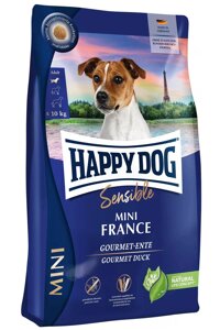 Сухий корм сухий корм для собак дрібних порід Happy Dog Sensible Mini France із качкою 800 г (61243)