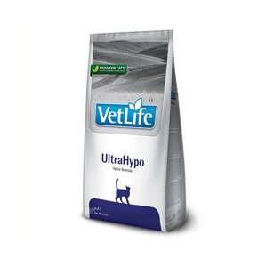 Сухий лікувальний корм для кішок Farmina Vet Life UltraHypo дієт. харчування, при харчовій алергії, 2 кг (8010276022523)